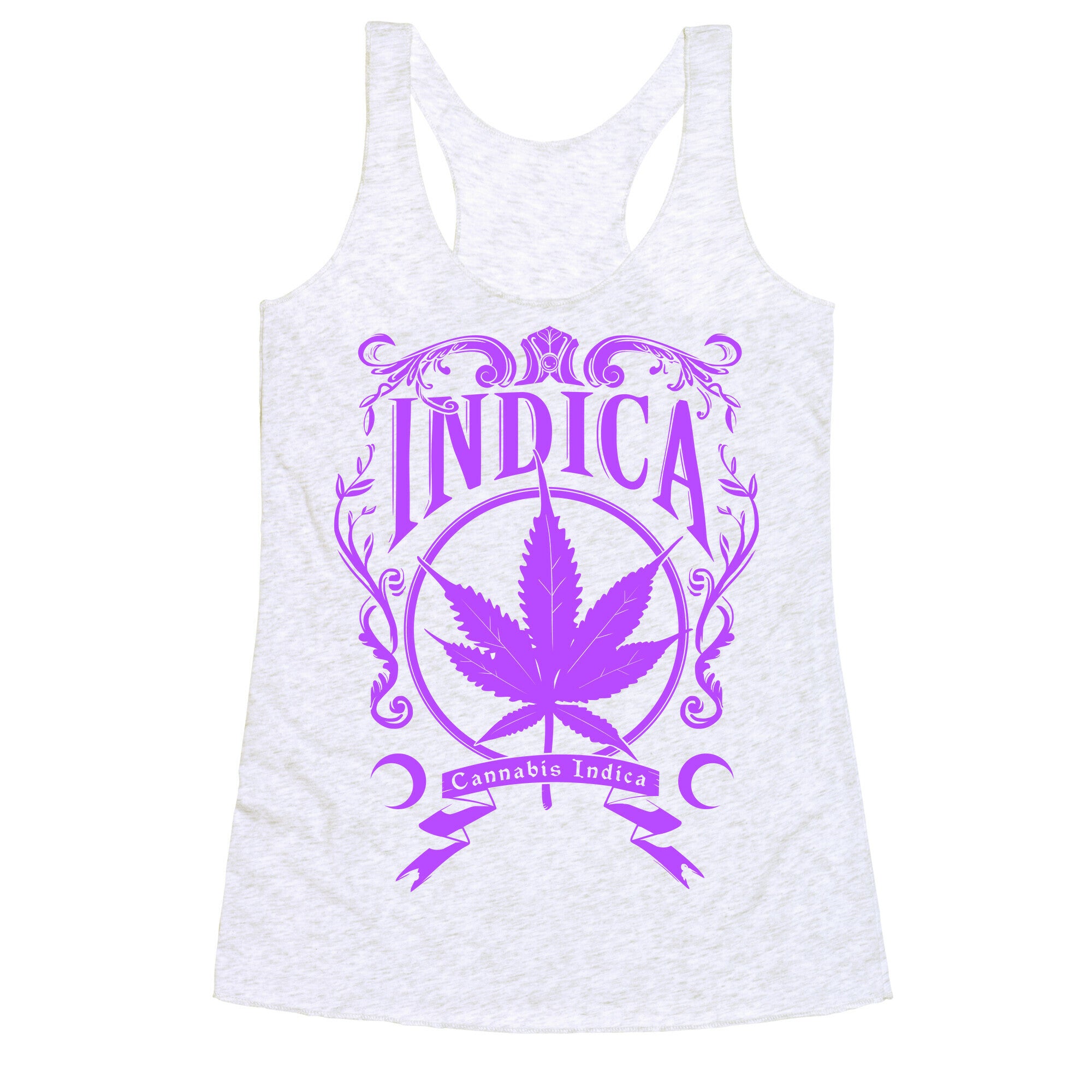Cannabis Indica Racerback Tank